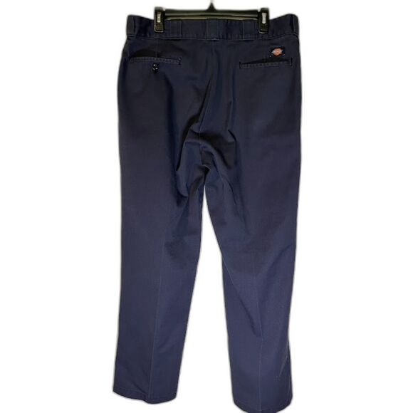 Dickies Genuine 874 Original Canvas Navy Blue Workwear Work Pants 38" x 32" - Picture 5 of 5